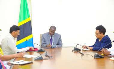 MAKAMU WA RAIS DKT MPANGO AFANYA MAZUNGUMZO NA MAWAZIRI WA ULINZI WA TANZANIA NA INDIA